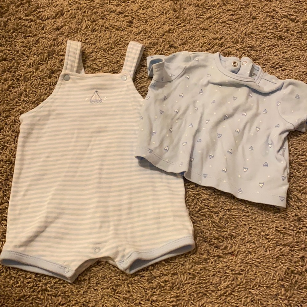 Little me boys outfit - 6 months